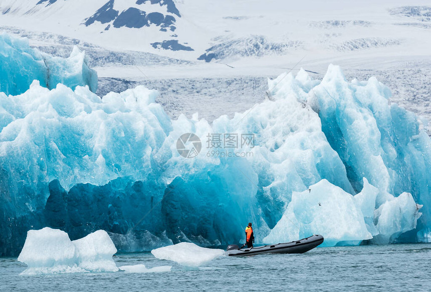 冰岛Jokulsarlon冰图片