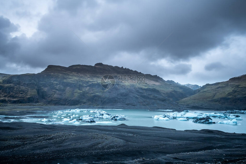 冰岛Jokulsarlon冰图片