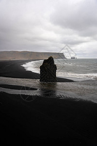 Reyninsfjara黑沙滩冰岛南部20高清图片