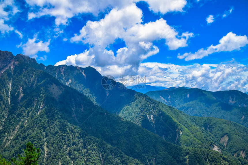 Jade山地景观山台图片