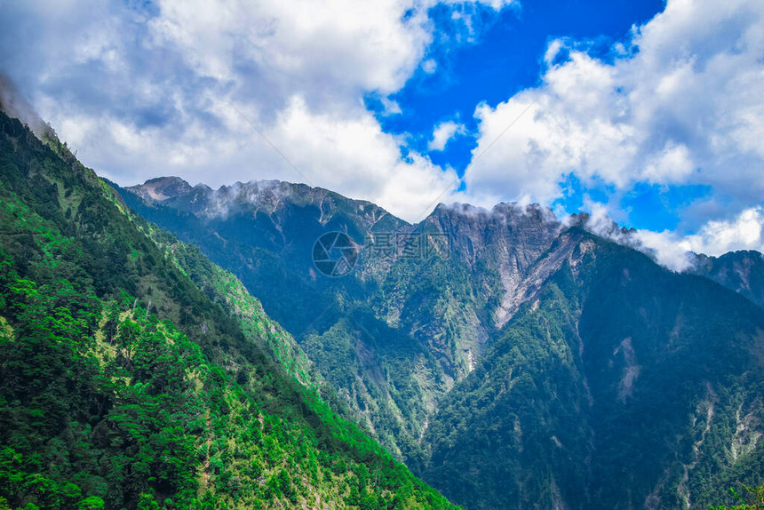 Jade山地景观山台图片