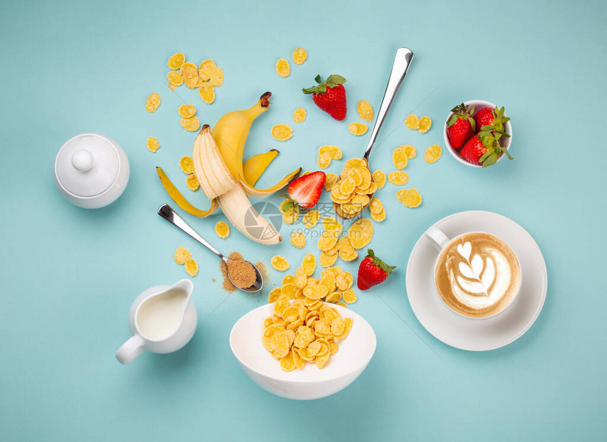 早上准备快速健康早餐图片