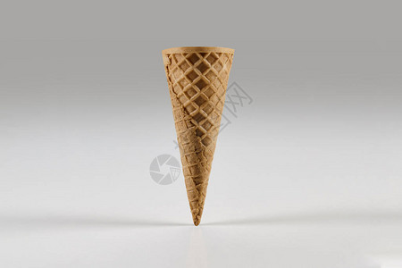 用于在白色背景上隔离的冰淇淋食物和款待的概念样机图片