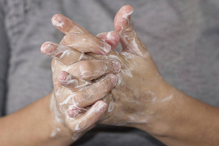 深度洗手预防疾病图片