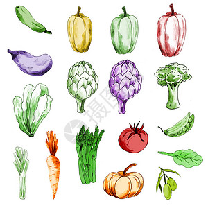 天然健康饮食物蔬菜食品背景简图片