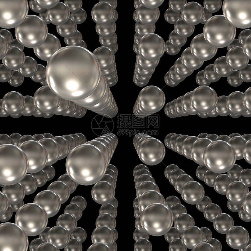 原子无限晶胞图片