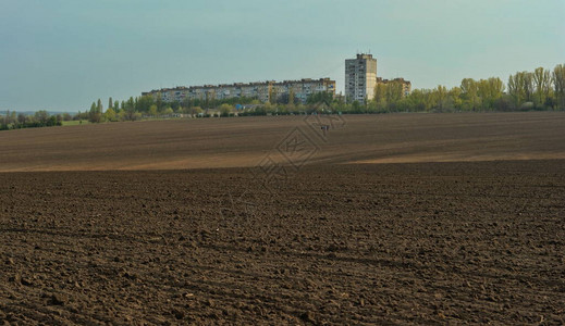 黑土耕种的田的质地附图片