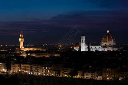 黄昏的佛罗伦萨图片