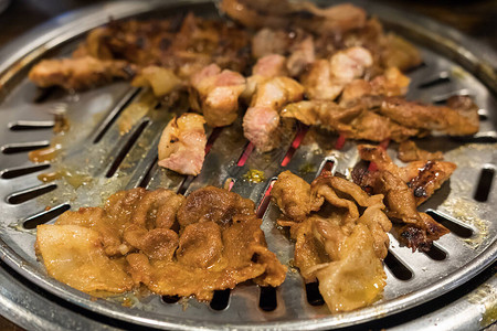 烤猪肉韩式图片
