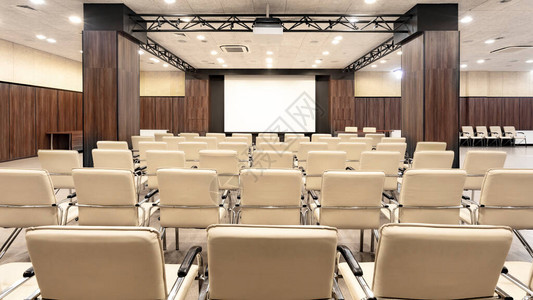 空荡的现代会议室用背景图片