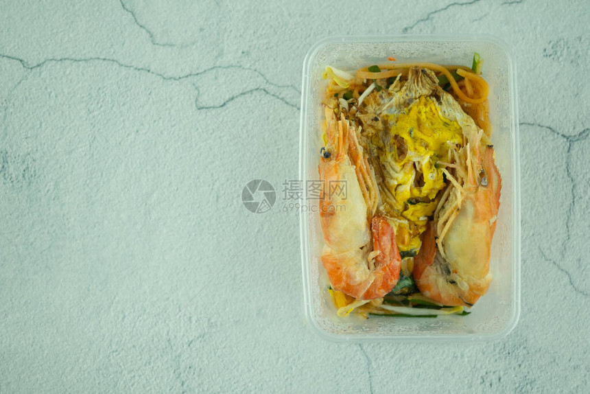 泰国油炸和大河虾泰国有很出名图片