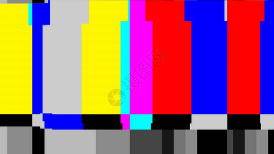 缺陷噪声和伪影效果旧磁带或旧电视的故障错误没有信号电图片