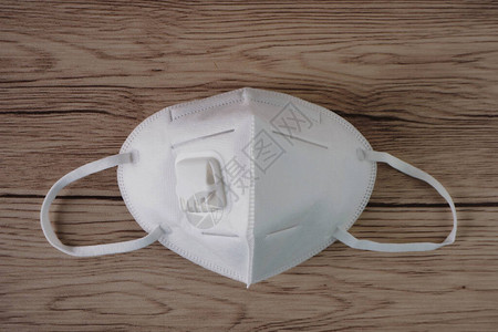 白色N95口罩具有防尘和防保护图片