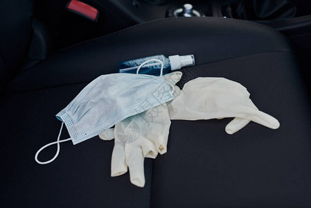 医疗手套和汽车座椅上的抗菌图片