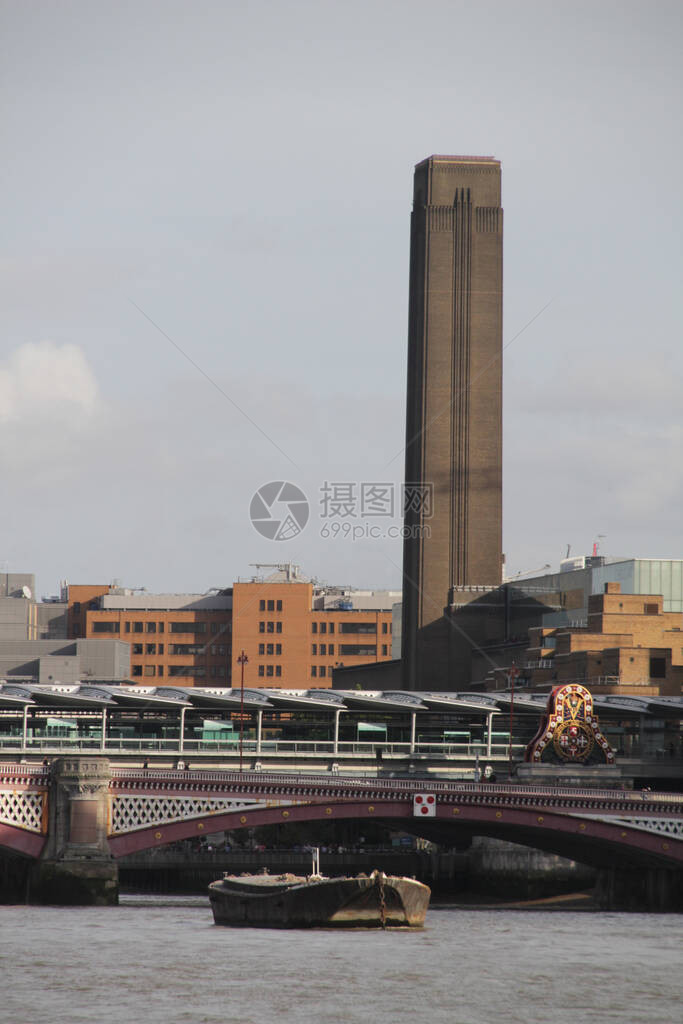 伦敦市的城市景观图片