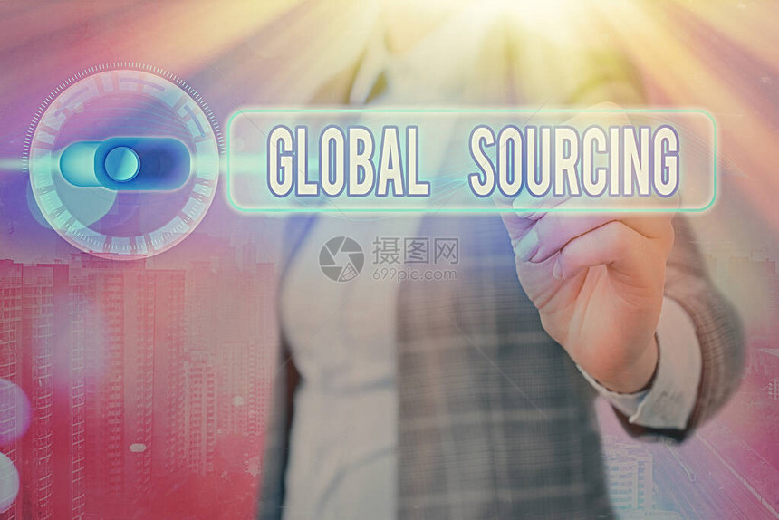 GlobalSourcing从全球商品市场采购业务做法的商业概念2图片