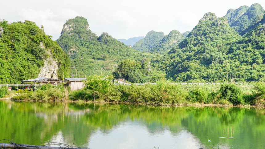 清远英德青山水的美丽风景图片