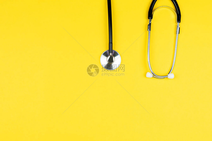 世界健康日概念黄色背图片