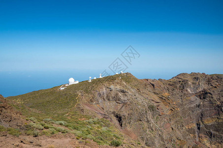 加那利群岛拉帕尔马ElRoquedelosMuchachos山顶图片