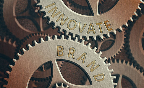 显示创新品牌的文字符号展示对创新产品服务等具有重要意背景图片