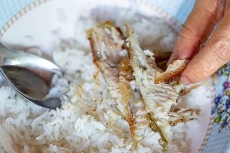炒鲭鱼饭图片