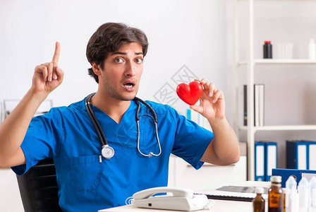 心脏病护理概念中图片