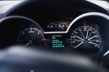 这款汽车仪表板自动数字快速度计公里数公里图片