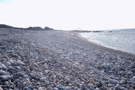 夏季风景北部自然海岸生图片