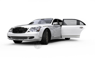 代表白色高级轿车白色高级轿车的3背景图片