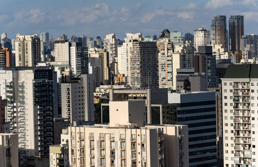 大城市大建筑巴西圣保罗市南美州图片