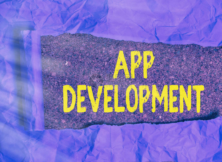 AppDeveloping商业照片文本图片