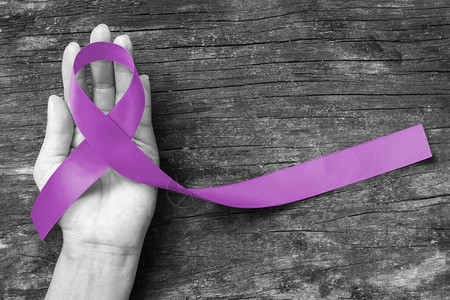 了解紫色丝带滑线帮助手支持世界阿尔茨海默氏病日月图片
