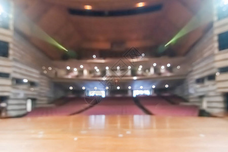戏剧表演歌剧音乐厅表演艺术娱乐表演或礼堂模糊背景图片