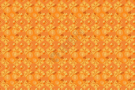 黄色蜜色和橙色的Trindy天衣无缝FloralDi图片