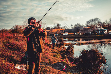 捕鱼在乌克兰维尼图片