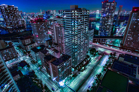 东京都品川区高层公寓群图片