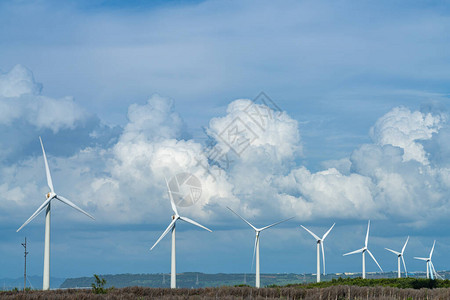 中清城青水县广受欢迎的风力涡轮机风力发电点高清图片