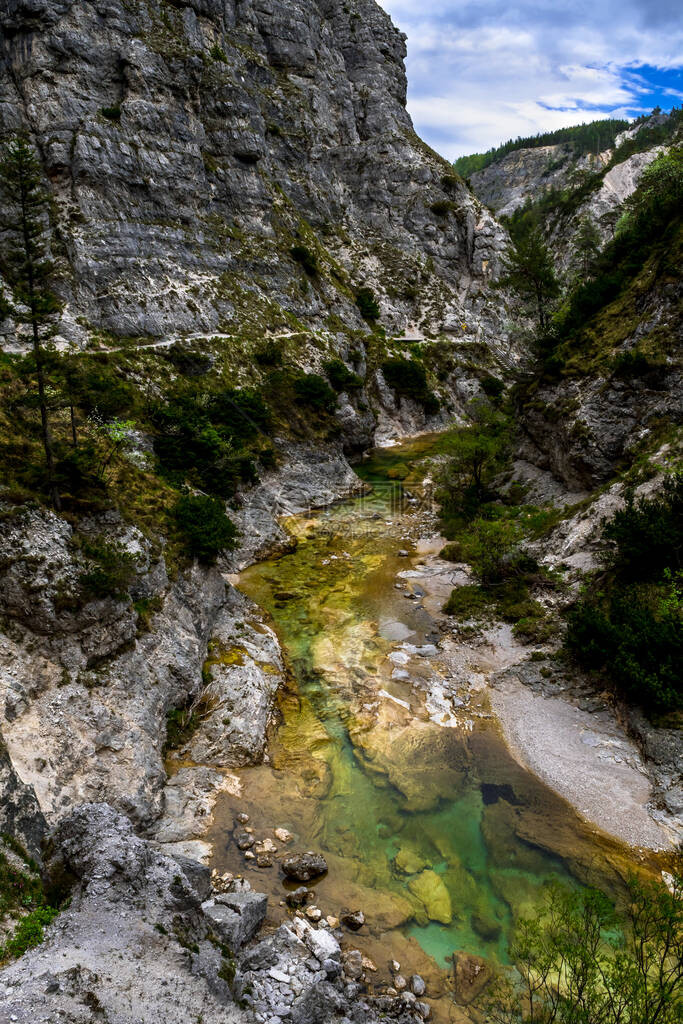 奥地利Oetchergraeben绿峡图片