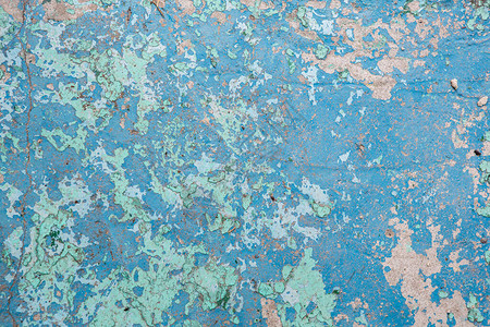胶质混凝土墙有遮蔽的蓝色和图片