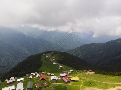 Pokot高原和Kackar山脉空中图片