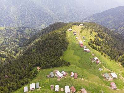 Pokot高原和Kackar山脉空中图片