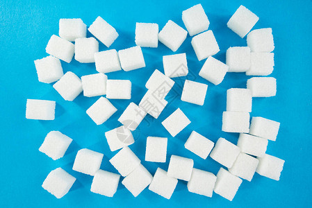 蓝底的糖基糖尿病甜图片