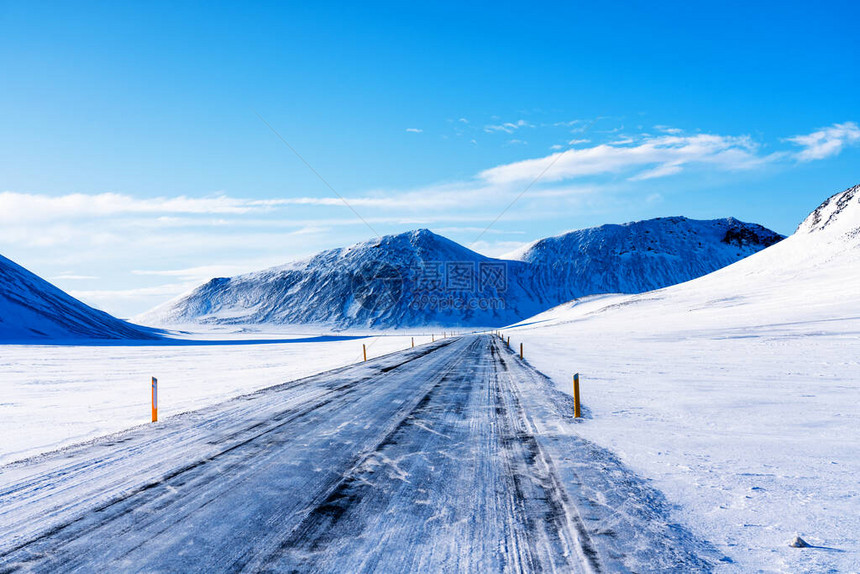 冰岛环状公路上令人印象深图片