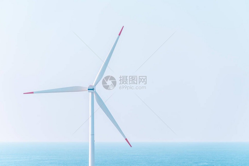 日本Sakata镇风力涡轮发电机供可图片