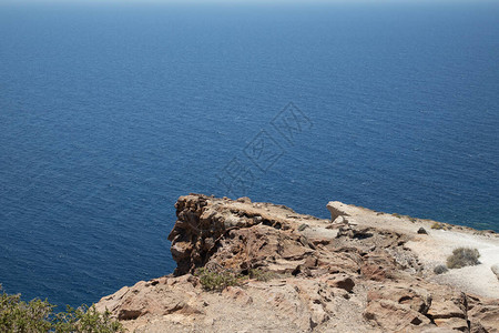 希腊圣托里尼岛的景观图片