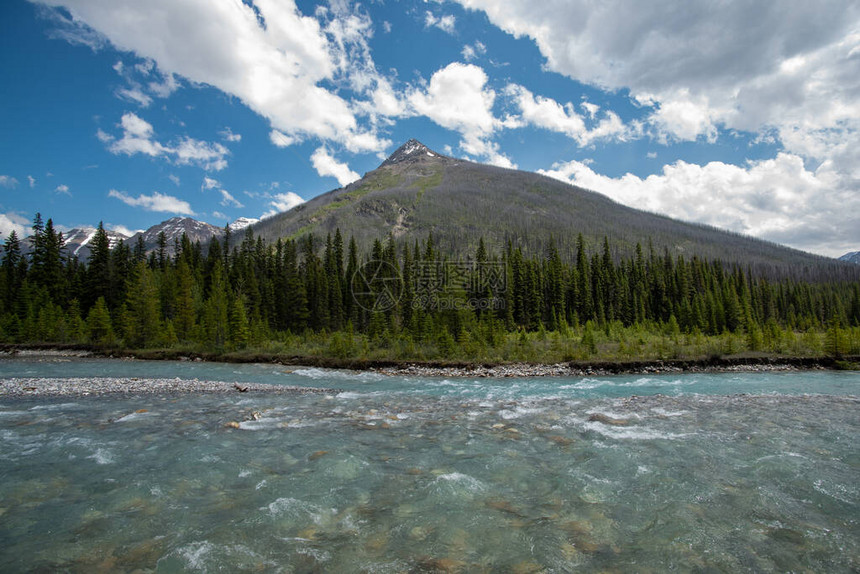 Peak和Kootenay河一张照片图片