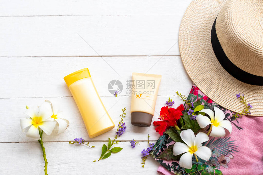 防晒霜spf50化妆品保健用润肤露图片