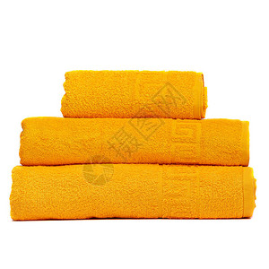 毛巾黄色图片