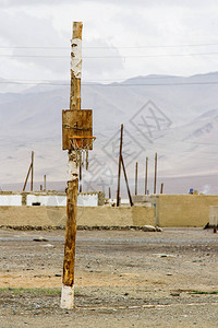在塔吉克斯坦卡拉库尔村中亚帕米尔山和Pamir图片