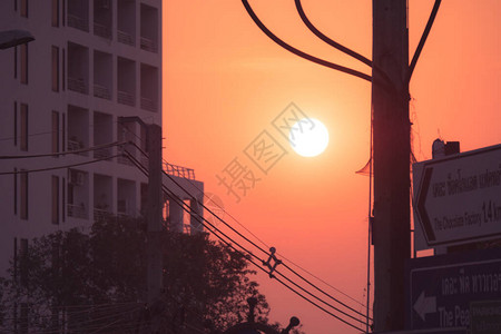 泰国芭堤雅的日落图片
